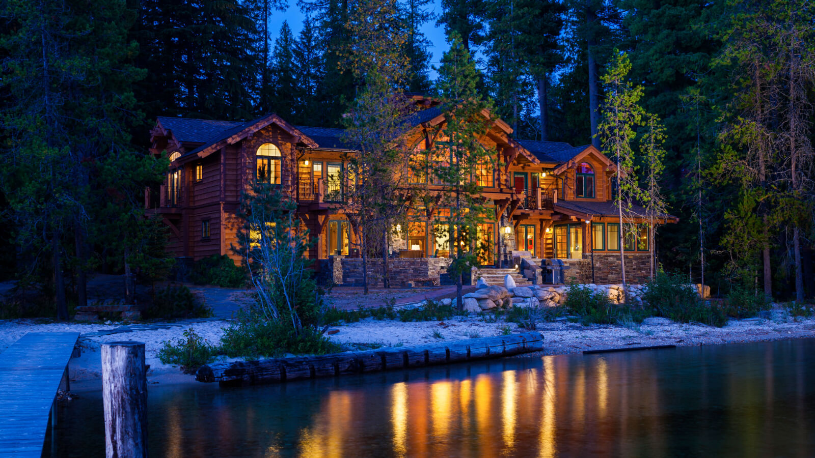 Priest Lake House Mountain Architects Hendricks Architecture